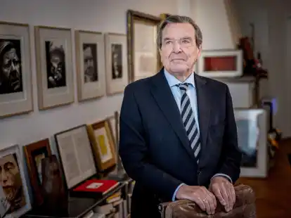 Gerhard Schr&ouml;der (SPD) war von 1998 bis 2005 Bundeskanzler.