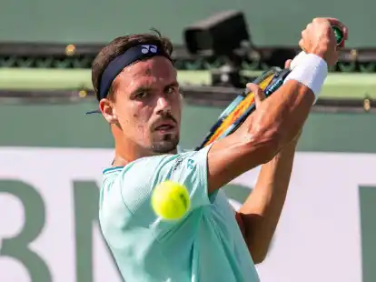 Daniel Altmaier musste sich in Monte Carlo dem Argentinier Francisco Cerundolo geschlagen geben.