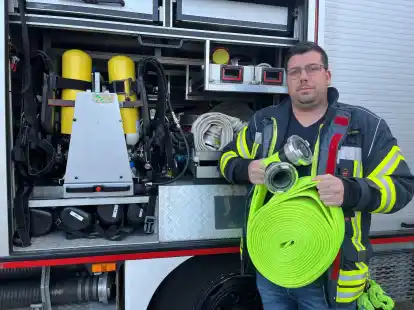 Nico Castro liebt die Vereinsarbeit. Das Engagement bei der Feuerwehr ist nur eines seiner Steckenpferde.