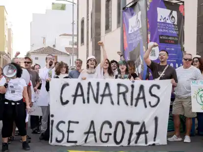 Canarias se agota - die Kanaren haben genug.