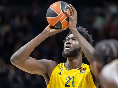 Albas bester Werfer bei der Niederlage in Athen: Khalifa Koumadje.