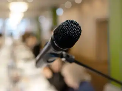 H&auml;lt man eine Hochzeitsrede vor einem gr&ouml;&szlig;eren Publikum, sollte man sich rechtzeitig um ein Mikrofon k&uuml;mmern und nicht zu schnell sprechen.