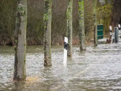 Starke Regenfälle hatten viele Gewässer in Niedersachsen Anfang des Jahres über die Ufer treten lassen. Die Schäden an Straßen, Sportplätzen, auf Feldern und an Gebäuden sind hoch.