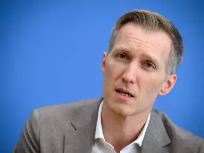 Daniel Terzenbach,  Beauftragter der Bundesregierung f&uuml;r die Arbeitsmarktintegration von Zuwanderern, in der Bundespressekonferenz.
