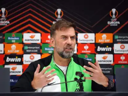 Liverpools Trainer J&uuml;rgen Klopp dr&uuml;ckt dem 1. FC&nbsp;Kaiserslautern die Daumen.