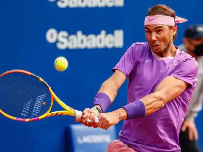 Rafael Nadal steht in Barcelona vor seinem Comeback.