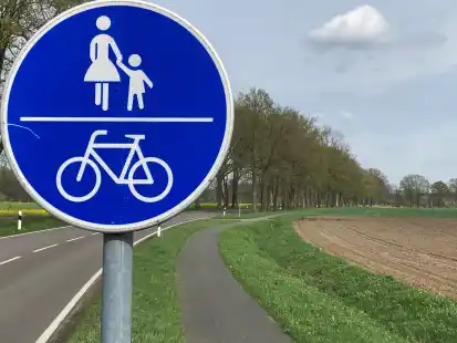 Auch der Radweg zwischen Varrelbusch und Staatsforsten soll ausgebaut werden.