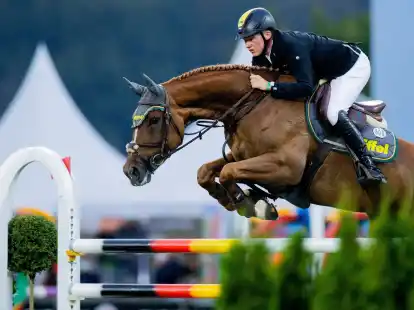 Pferdesport: Der Gro&szlig;e Preis von Mexiko ist beendet. Deutsche Teilnehmer erreichten das Stechen nicht - so auch Philipp Schulze-Topphoff auf Carla.