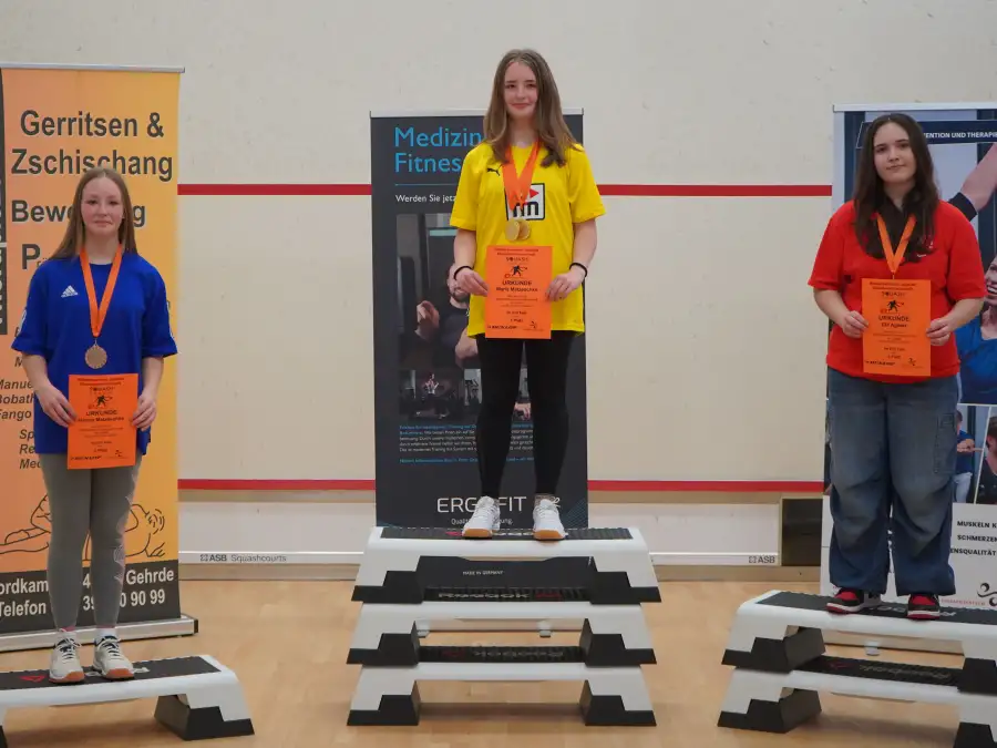 Squash in Friesland: Talente der Boast Busters Jeverland holen bei