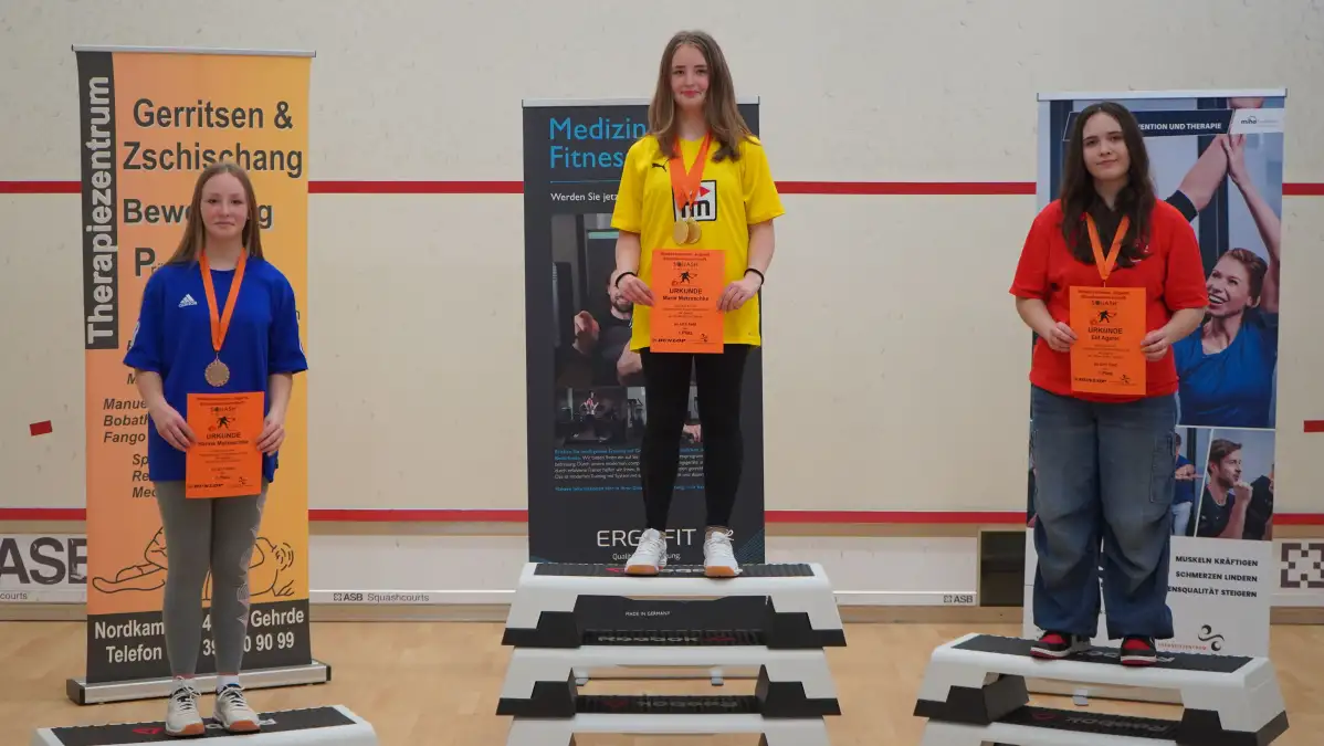 Squash in Friesland: Talente der Boast Busters Jeverland holen bei