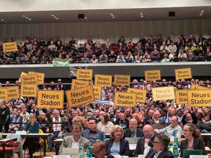 Die Mehrheit der Zuschauer in der Kongresshalle stand hinter der Entscheidung des Stadtrates.
