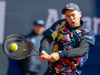 Unterlag dem Chilenen Cristian Garin mit 6:7 (3:7), 3:6: Dominik Koepfer.