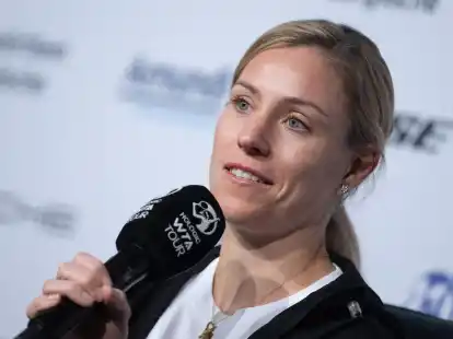 Tennisspielerin Angelique Kerber stand vor ihrem Stuttgart-Auftritt Rede und Antwort.