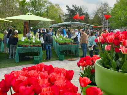 Beliebtes Ausflugsziel: Der Park der Gärten in Rostrup startet am Samstag, 20. April, in die neue Saison.
