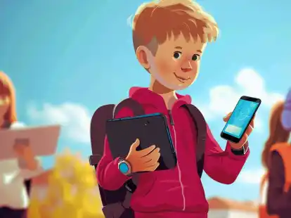 Smartphones, Tablets, Smartwatches: Brauchen Kinder in der Grundschule schon digitale Endgeräte?