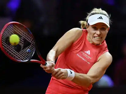 Verlor ihr Auftaktmatch in Stuttgart: Angelique Kerber.