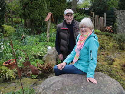 Seit 40 Jahren gestaltet Erika Meuthen gemeinsam mit ihrem Mann Peter Eilerts den heimischen Garten.