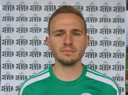 Ist wegen seiner f&uuml;nften Gelben Karte zum Zuschauen im Spitzenspiel verdammt: Torben Remmers vom FSV Jever