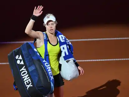 Laura Siegemund kann nicht zum Doppel-Halbfinale am Samstag antreten.