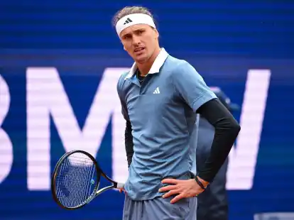 Hat das Halbfinale in M&uuml;nchen verpasst: Alexander Zverev.