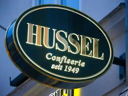 Das Logo der Confiserie &laquo;Hussel&raquo;.