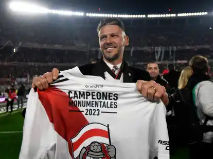 Martin Demichelis trainiert derzeit den argentinischen Club River Plate.