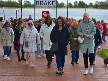 Rund 50 Frauen nahmen an der ersten Veranstaltung der Reihe Brake Girls talking & walking teil.