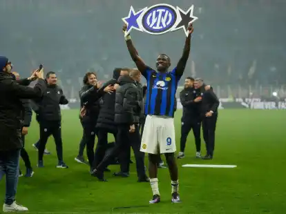 Marcus Thuram und Inter Mailand sicherten sich vorzeitig den italienischen Meistertitel.