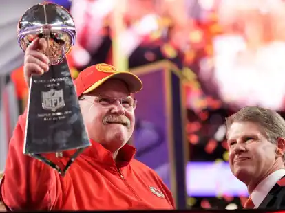 Der Cheftrainer der Kansas City Chiefs, Andy Reid, holte mit seinem Team den Super Bowl.