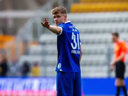 Tschüss Jena, hallo Emden:  Felix Boelter spielt in der Saison 2024/25 für Kickers.