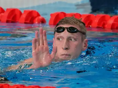 Florian Wellbrock will sich bei den deutschen Meisterschaften auch &uuml;ber die 800 Meter f&uuml;r die Olympischen Spiele in Paris qualifizieren.