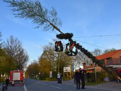 Die Feuerwehr Bardenfleth und der Bürgerverein Moorriem wollen in diesem Jahr am Eckflether Kroog wieder einen Maibaum aufstellen.