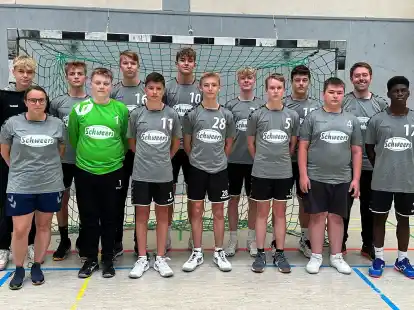 Erfolgreich in der Handball-Landesliga: die männliche B-Jugend des TSV Ganderkesee