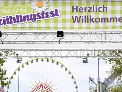 Hunderte Besucher klagten nach dem Besuch eines Festzeltes (nicht im Bild) auf dem Stuttgarter Frühlingsfest über Magen-Darm-Beschwerden.