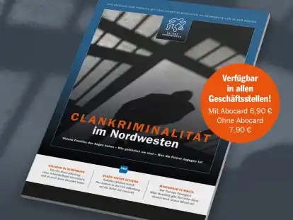 Spannender Lesestoff auf über 50 Seiten: Die erste Ausgabe des neuen Magazins „Tatort Nordwesten“ ist ab sofort erhältlich. Als ePaper kostet das Magazin 5,90 Euro.