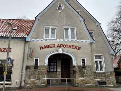 In der alten Apotheke in Hage kam es im Mai 2022 zu dem Zyankali-Unfall.