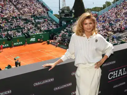Zendaya bei einem Fototermin für den Film «Challengers» beim Monte Carlo Tennis Masters Turnier in Monaco.