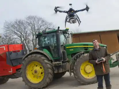 Drohnen finden bei einigen Landwirten bereits Anwendung.