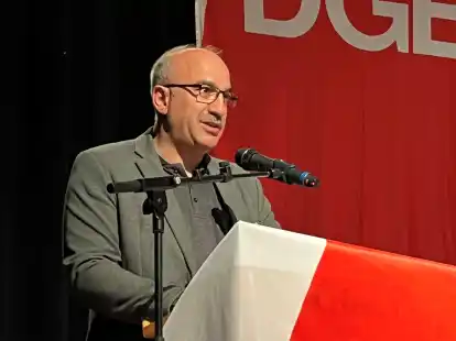 Mustafa Dogan ist Vorsitzender des DGB-Kreisverbandes Wesermarsch.