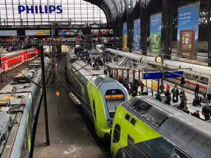 Bei einem Bahnunglück am Hamburger Hauptbahnhof sind am Freitagnachmittag sechs Menschen verletzt worden.