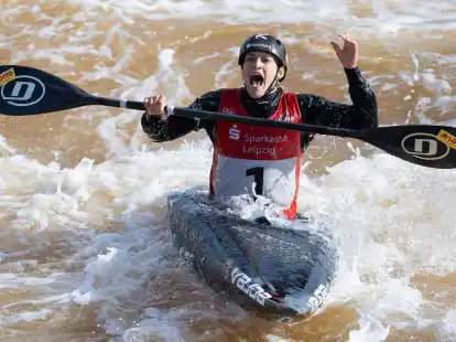 Holte das erste Ticket f&uuml;r die Kanuslalom-Wettbewerbe in Paris: Tokio-Olympiasiegerin Ricarda Funk.