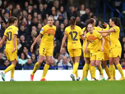 Die Frauen des FC Barcelona haben das Champions-League-Finale erreicht.
