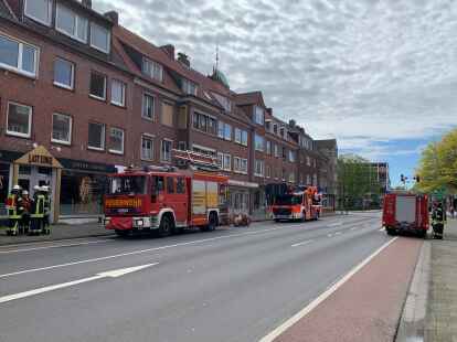 Verhinderte mit ihrem schnellen Löschangriff schlimmeres: die Feuerwehr in Emden.