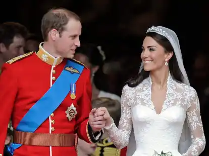 Die Hochzeit des britischen Prinzen William und seine Frau Kate, Herzogin von Cambridge, ist 13 Jahre her.