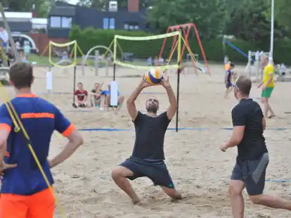 Am Weserstrand veranstaltet der SV Nordenham am 15. und 16. Juni wieder ein Beachvolleyball-Turnier.