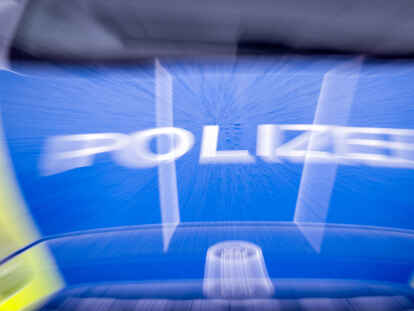 Polizeieinsatz in Bösel: Ein 30-Jähriger flüchtete in einem weißen Audi vor den Beamten.