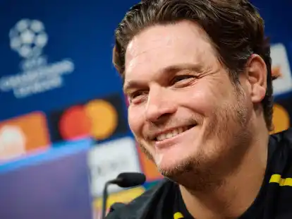 BVB-Trainer Edin Terzic freut sich auf das Spiel gegen Paris Saint-Germain.