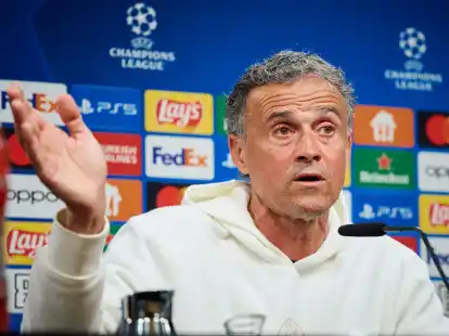 Erwartet in Dortmund ein Duell auf Augenh&ouml;he: PSG-Trainer Luis Enrique.