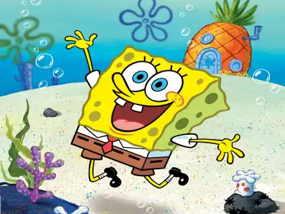 Der bekannteste Schwamm der Welt feiert Geburtstag: Vor 25 Jahren lief im US-Fernsehen die erste Folge von „Spongebob“.