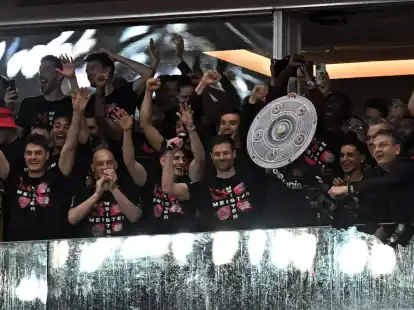 Bayer Leverkusen will das Triple schafften.